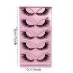 5x Faux Cils Effet Oeil De Chat 2