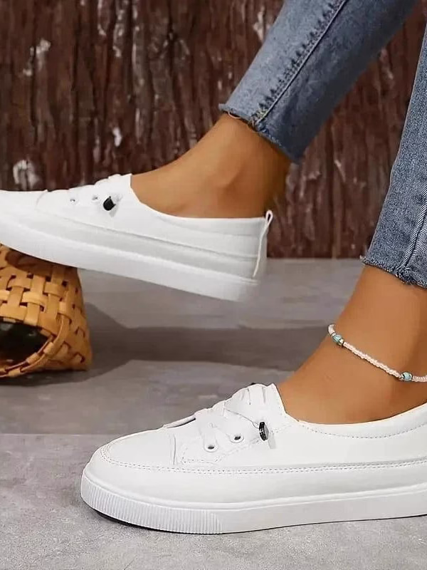 Baskets Blanches Chic 35