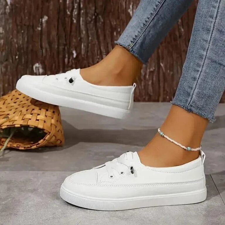 Baskets Blanches Chic 35