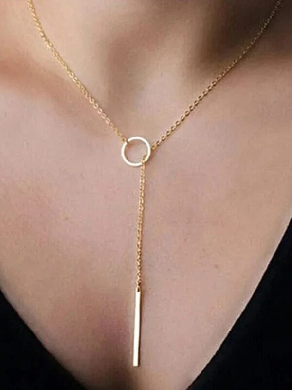 Collier Pendant Or