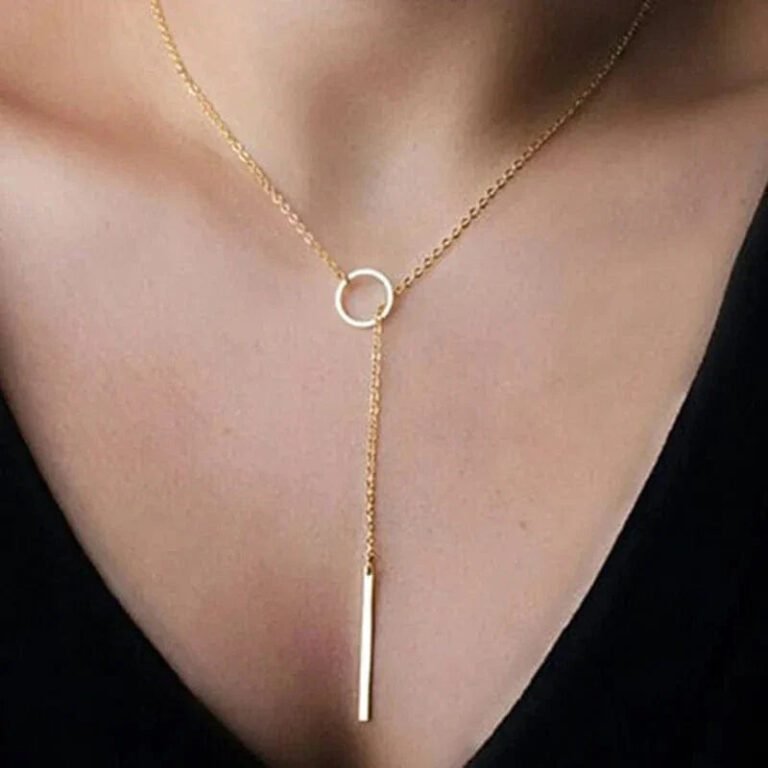 Collier Pendant Or