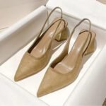 Escarpins Beiges Slingback 3