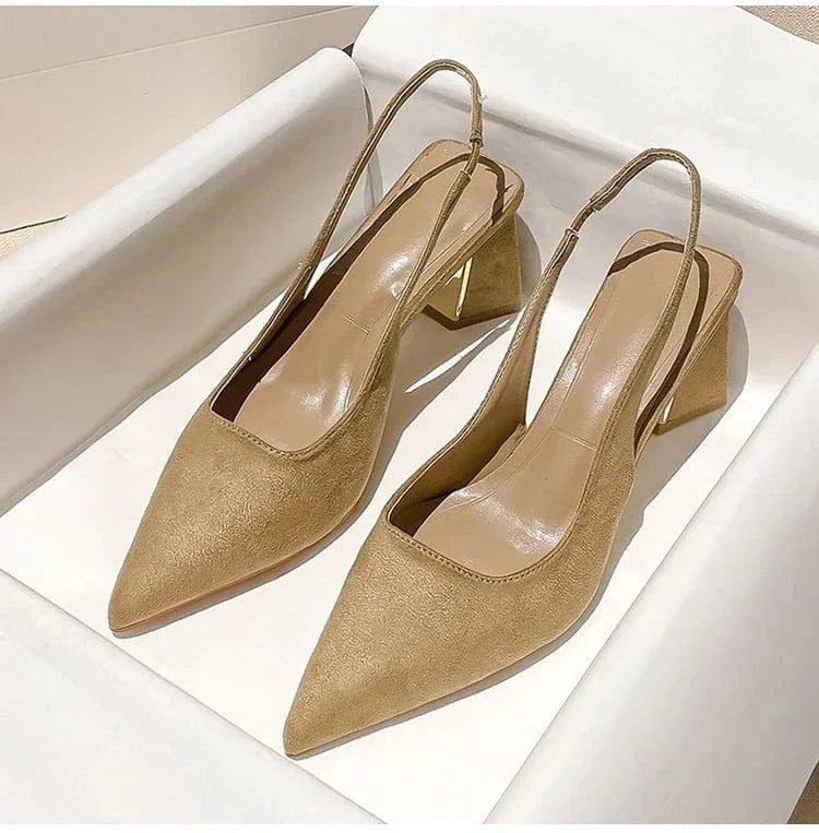 Escarpins Beiges Slingback 3
