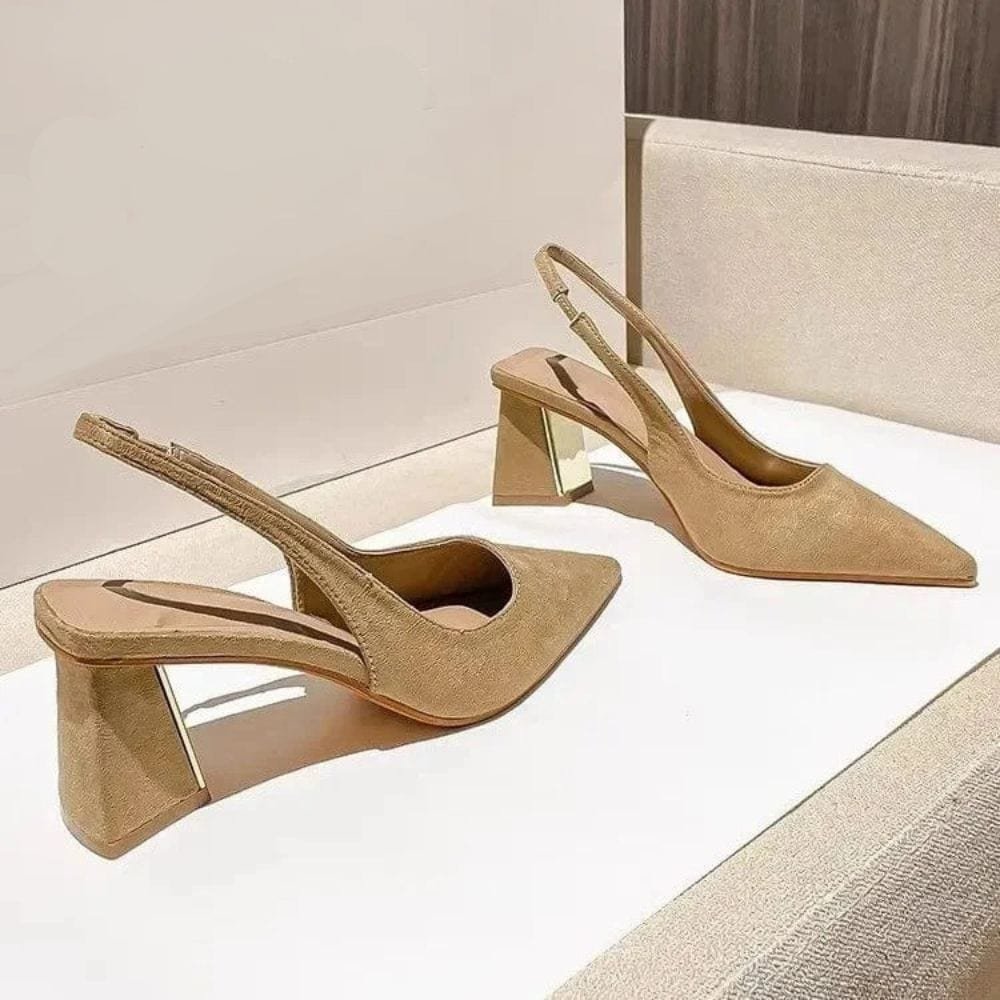 Escarpins Beiges Slingback