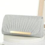Pochette Argentee A Paillettes
