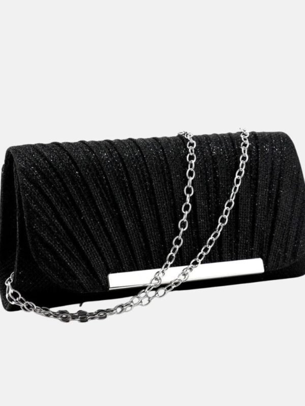 Pochette Noire A Paillettes