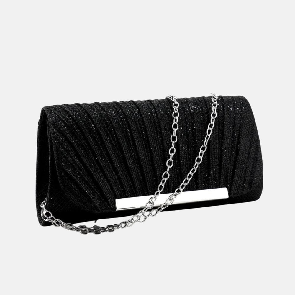 Pochette Noire A Paillettes