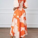 Robe A Motifs Floraux Midi Boheme 3