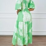 Robe A Motifs Floraux Midi Boheme 4