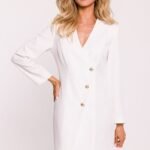 Robe Blazer Mini Chic Manches Longues 11