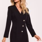 Robe Blazer Mini Chic Manches Longues 5