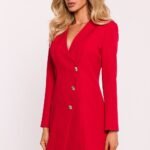 Robe Blazer Mini Chic Manches Longues 8