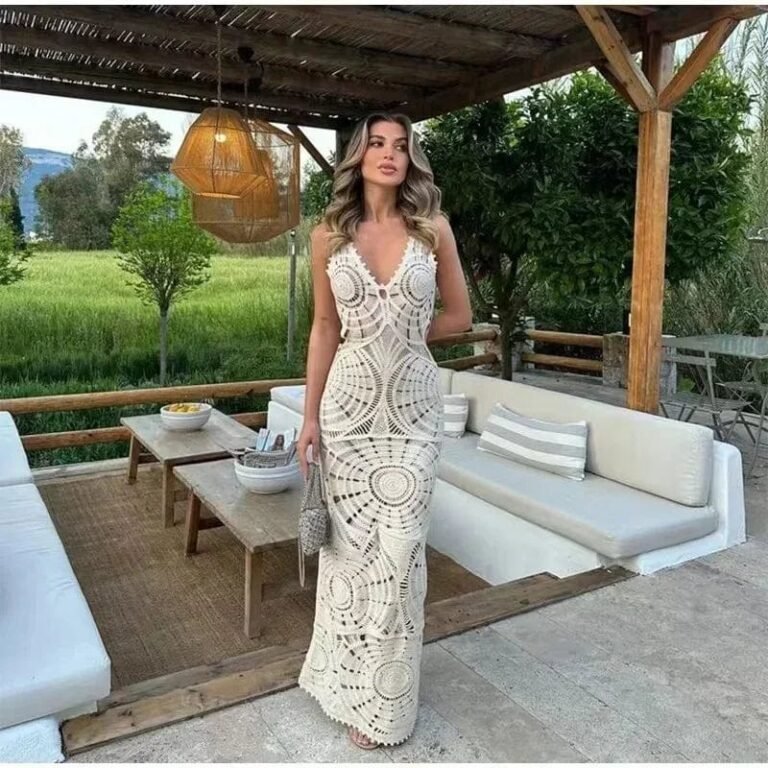 Robe Boheme Blanche Ete