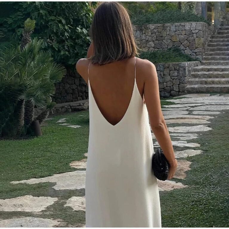 Robe Boheme Dos Nu Fluide Longue 2