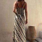 Robe Boheme Ete Longue A Bretelles