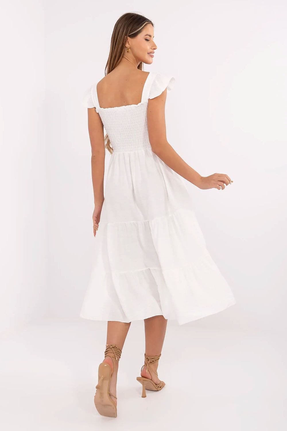 Robe Boheme Ete Midi Fluide Femme 2