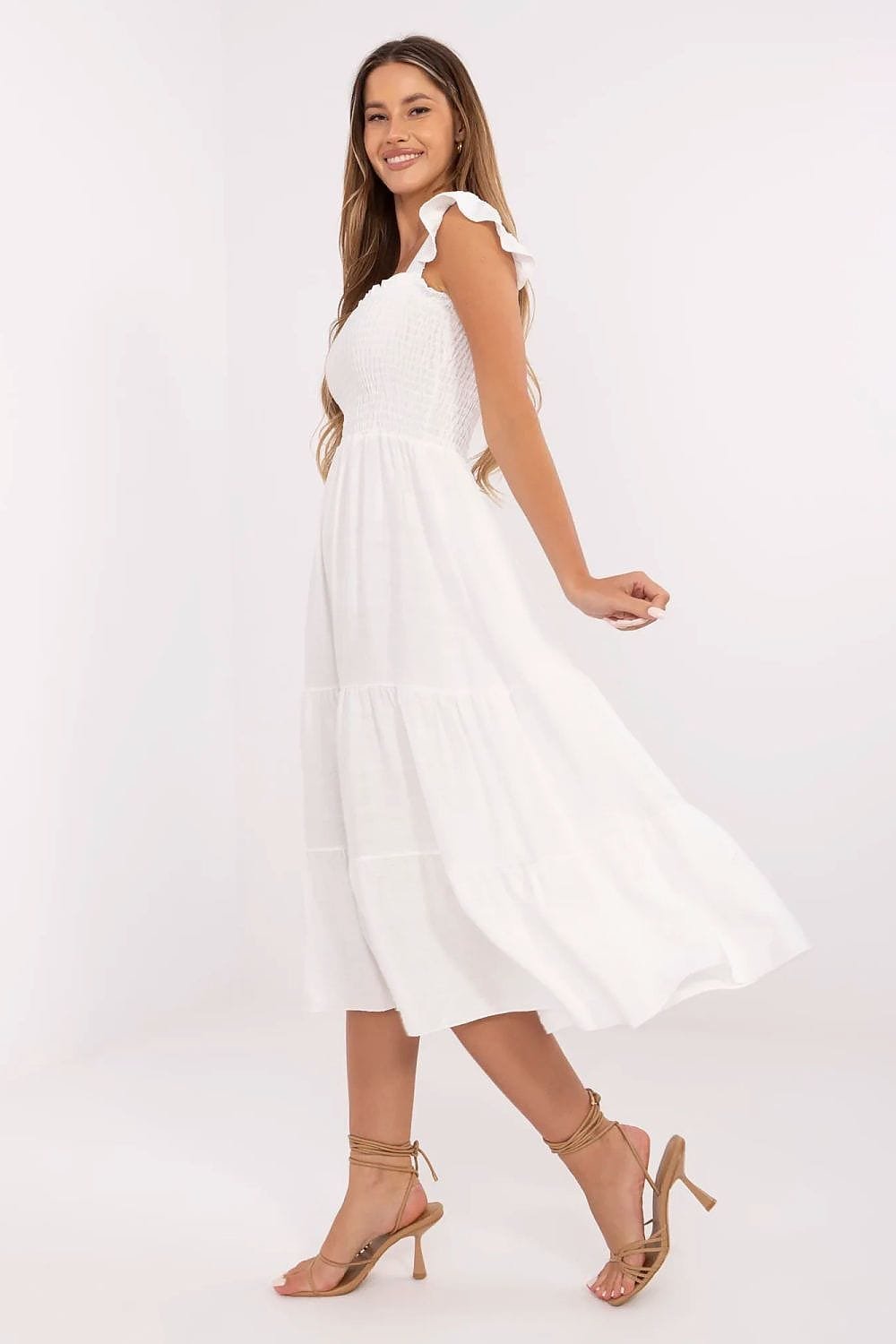 Robe Boheme Ete Midi Fluide Femme 3