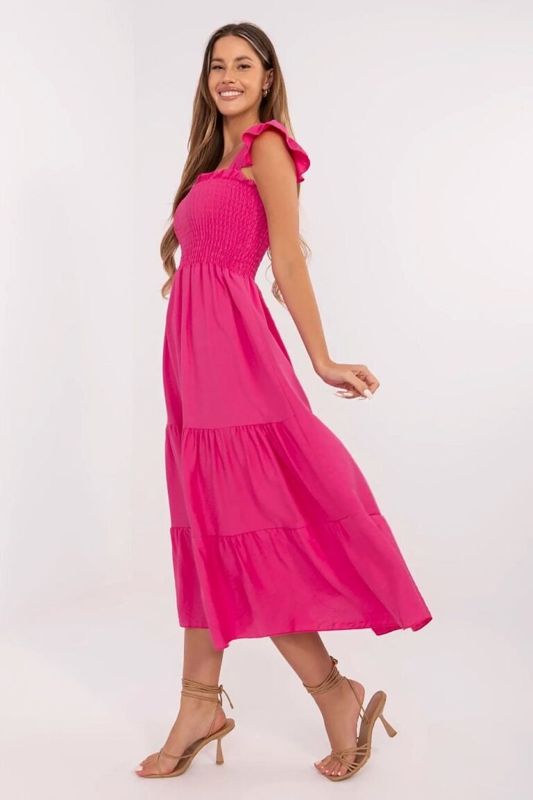 Robe Boheme Ete Midi Fluide Femme 6