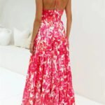 Robe Boheme Longue Fleurie Fluide 4