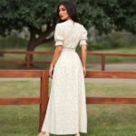 Robe Boheme Longue Florale 3