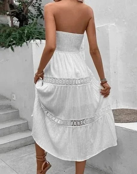 Robe Bustier Boheme Midi Pour Ete 2