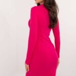 Robe Casual Moulante Manches Longues 8