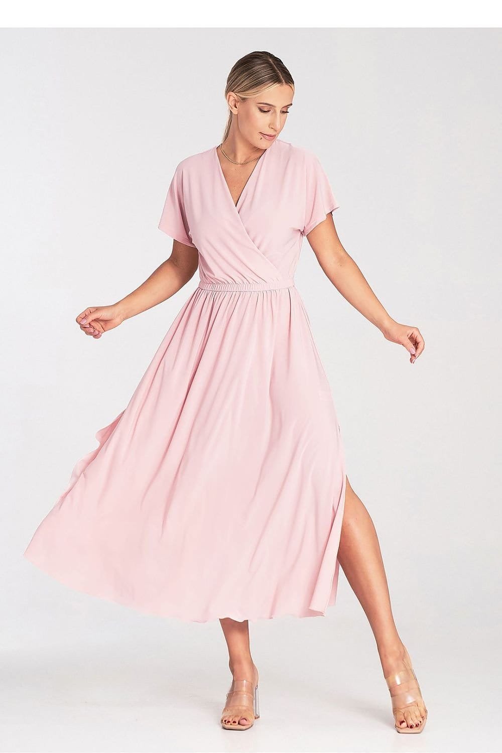 Robe Casual Pour Ete Longue Manches Courtes 12