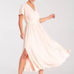 Robe Casual Pour Ete Longue Manches Courtes 16