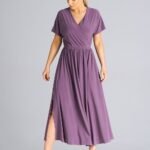 Robe Casual Pour Ete Longue Manches Courtes 18