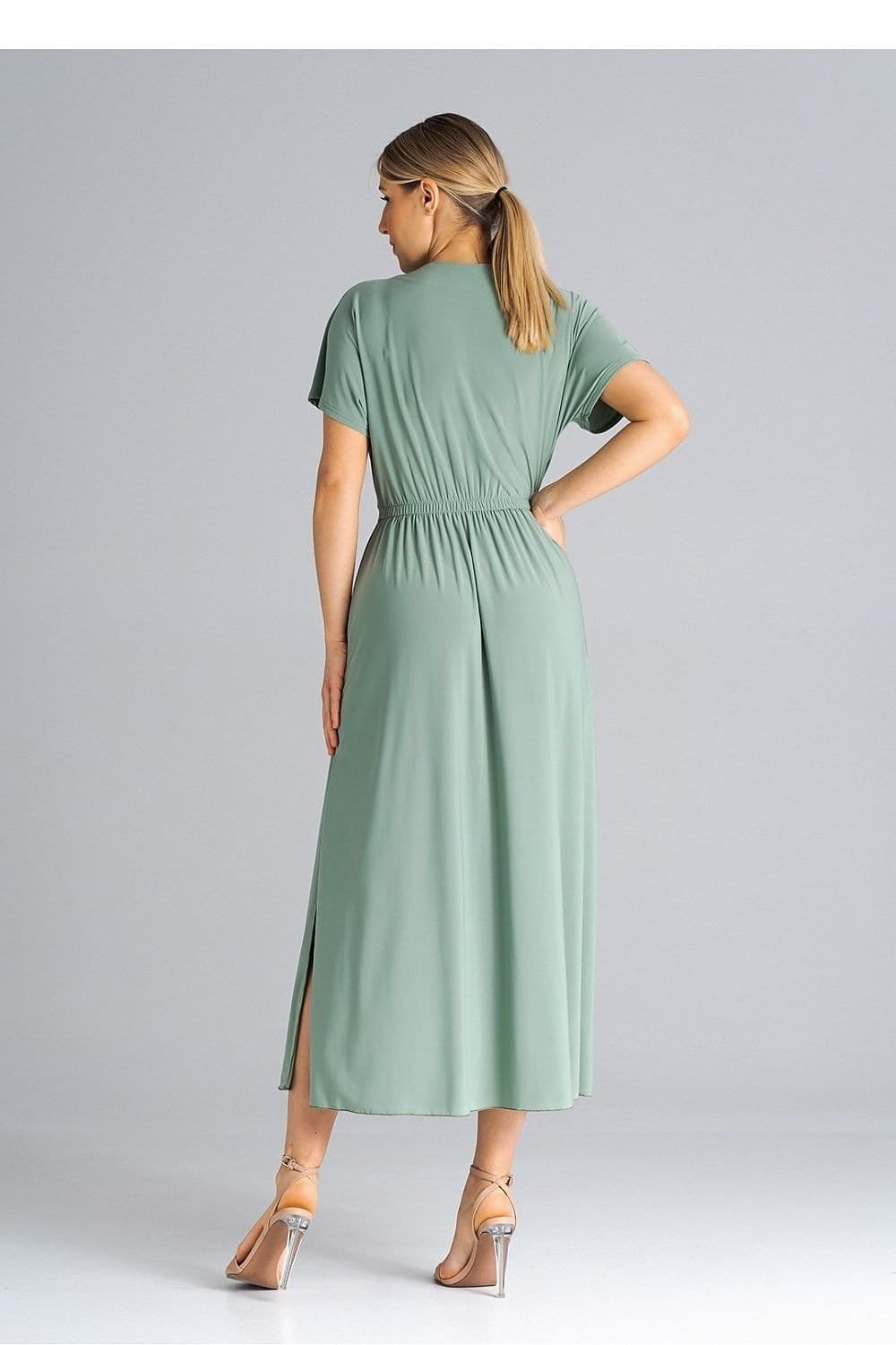 Robe Casual Pour Ete Longue Manches Courtes 23