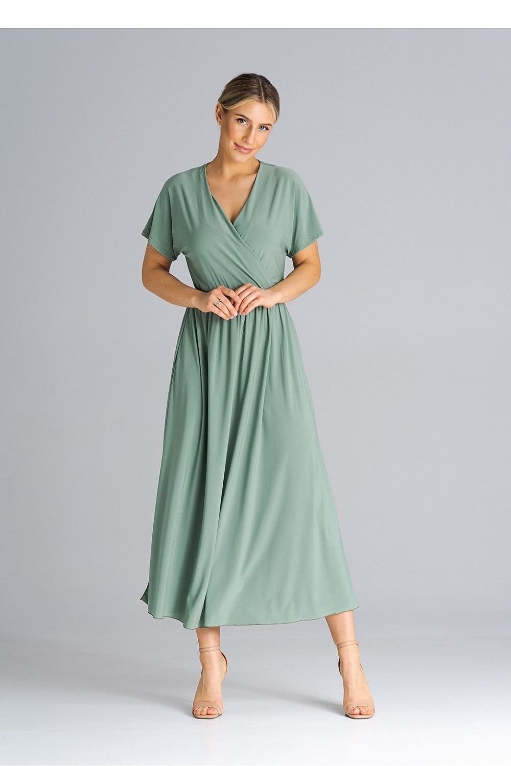 Robe Casual Pour Ete Longue Manches Courtes 24