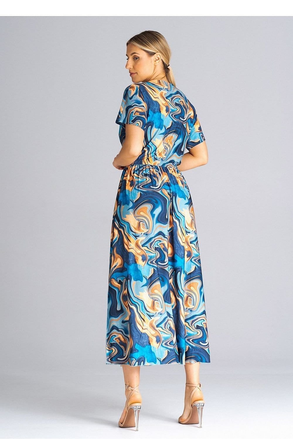 Robe Casual Pour Ete Longue Manches Courtes 27