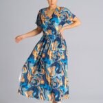 Robe Casual Pour Ete Longue Manches Courtes 28