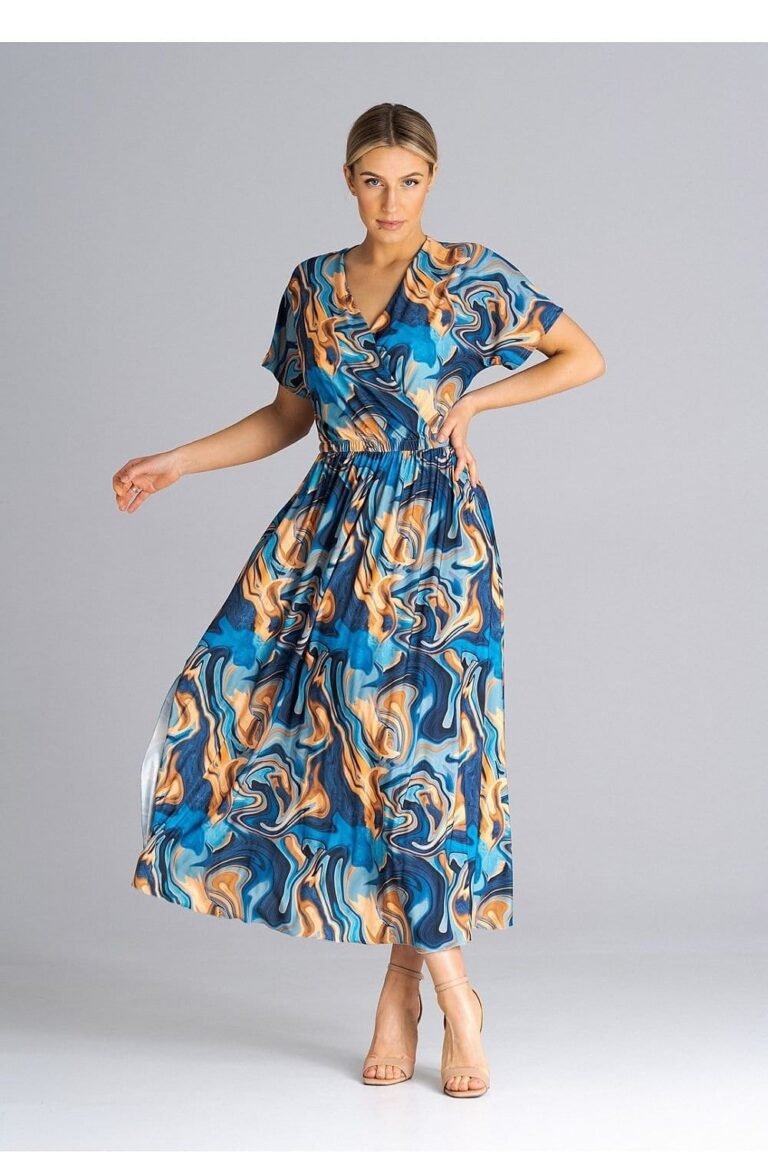 Robe Casual Pour Ete Longue Manches Courtes 28