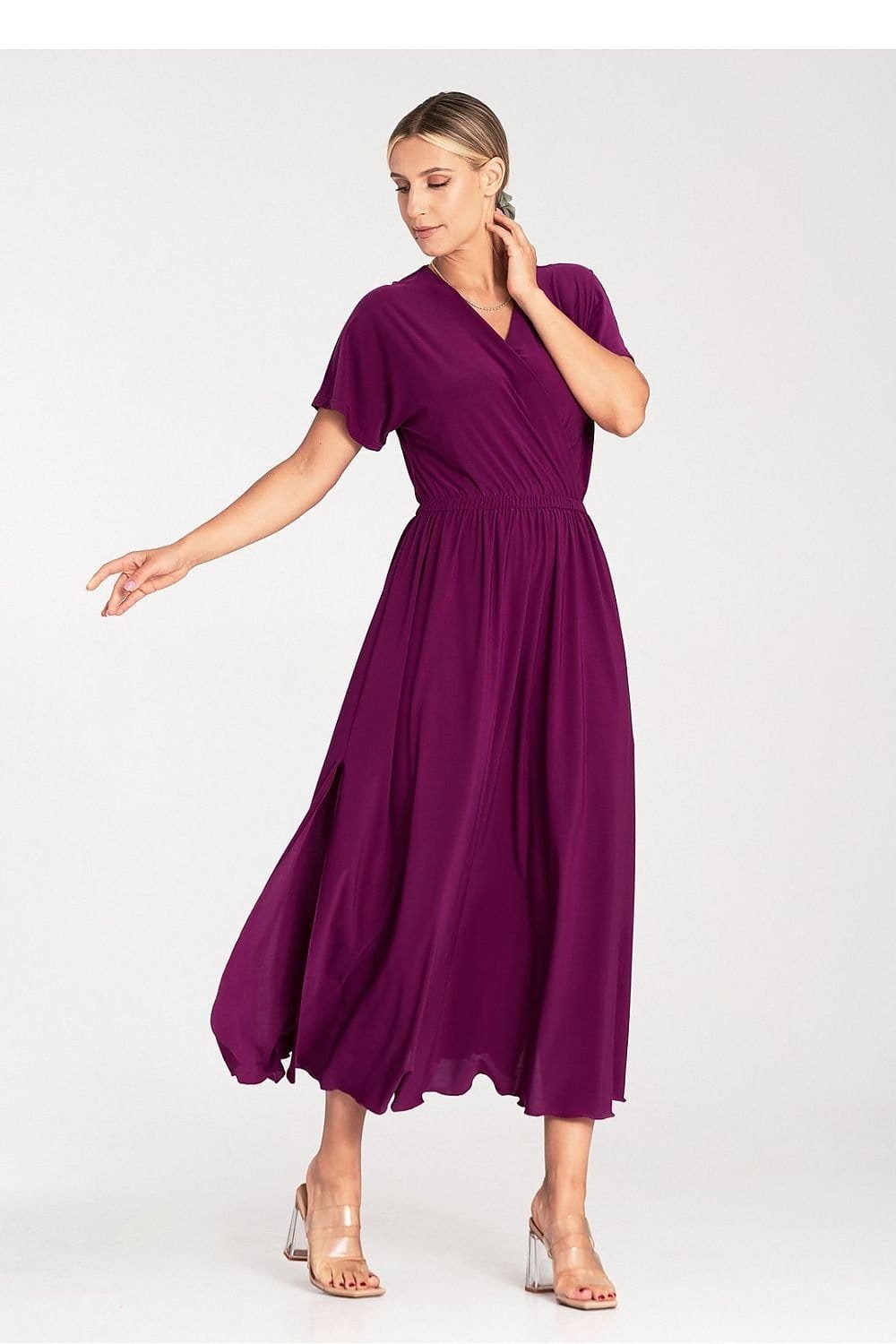 Robe Casual Pour Ete Longue Manches Courtes 8