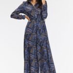 Robe Chemise Midi Manche Longue Casual