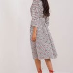 Robe Chemise Midi Manches Longues 2
