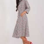 Robe Chemise Midi Manches Longues 3