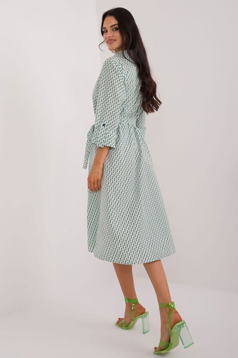 Robe Chemise Midi Manches Longues 6