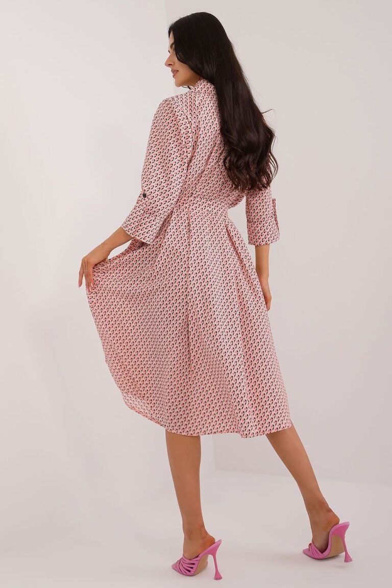 Robe Chemise Midi Manches Longues 9