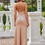 Robe Chic Longue Champagne 3