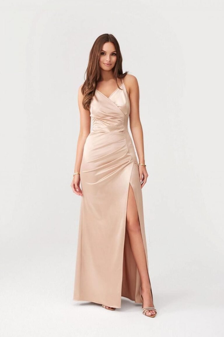 Robe Chic Longue Champagne