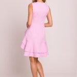 Robe Courte Asymetrique Sans Manches 2