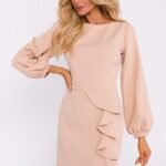 Robe Courte Dos Nu Manche Longue 2