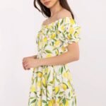 Robe Courte Ete Fleurie Epaules Denudees