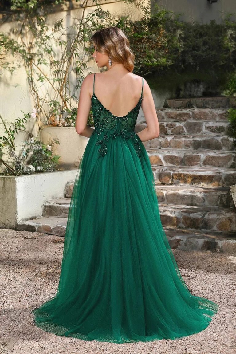 Robe De Bal Chic Longue Dos Nu 7