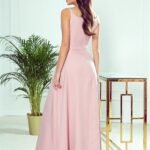 Robe De Bal Chic Rose Poudre Longue 3