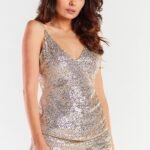 Robe De Cocktail A Paillettes Courte S