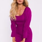 Robe De Cocktail Avec Manches Longues Originales 6