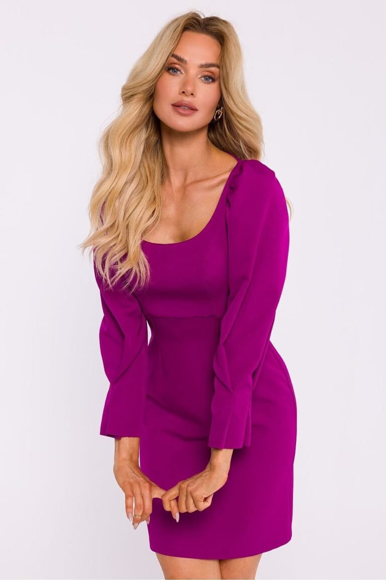 Robe De Cocktail Avec Manches Longues Originales 6